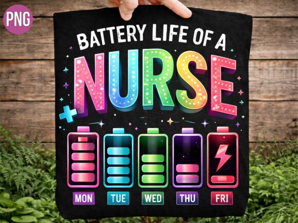 Evaluating the Battery Life of a Nurse Work Week PNG for Creative Projects