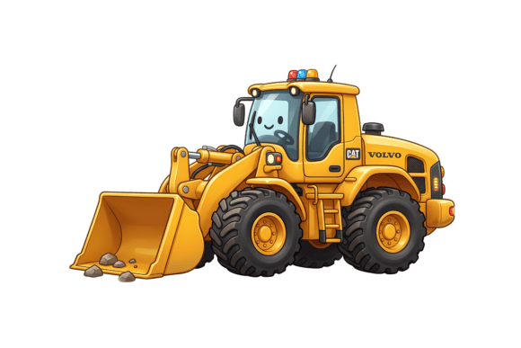 Unleashing Creativity with Heavy Machinery Designs: A Guide to Wheel Loader PNG Cut Files