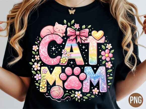 Unleashing Creativity with the Cat Mom Whimsical Floral Animal PNG: A Guide for Makers and Entrepreneurs