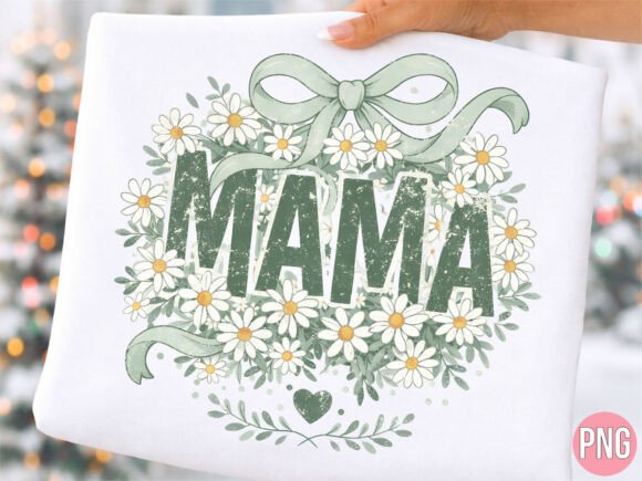 Unlocking Creativity with the Sage Green Daisy Floral Mama PNG: A Guide to High-Quality Digital Design